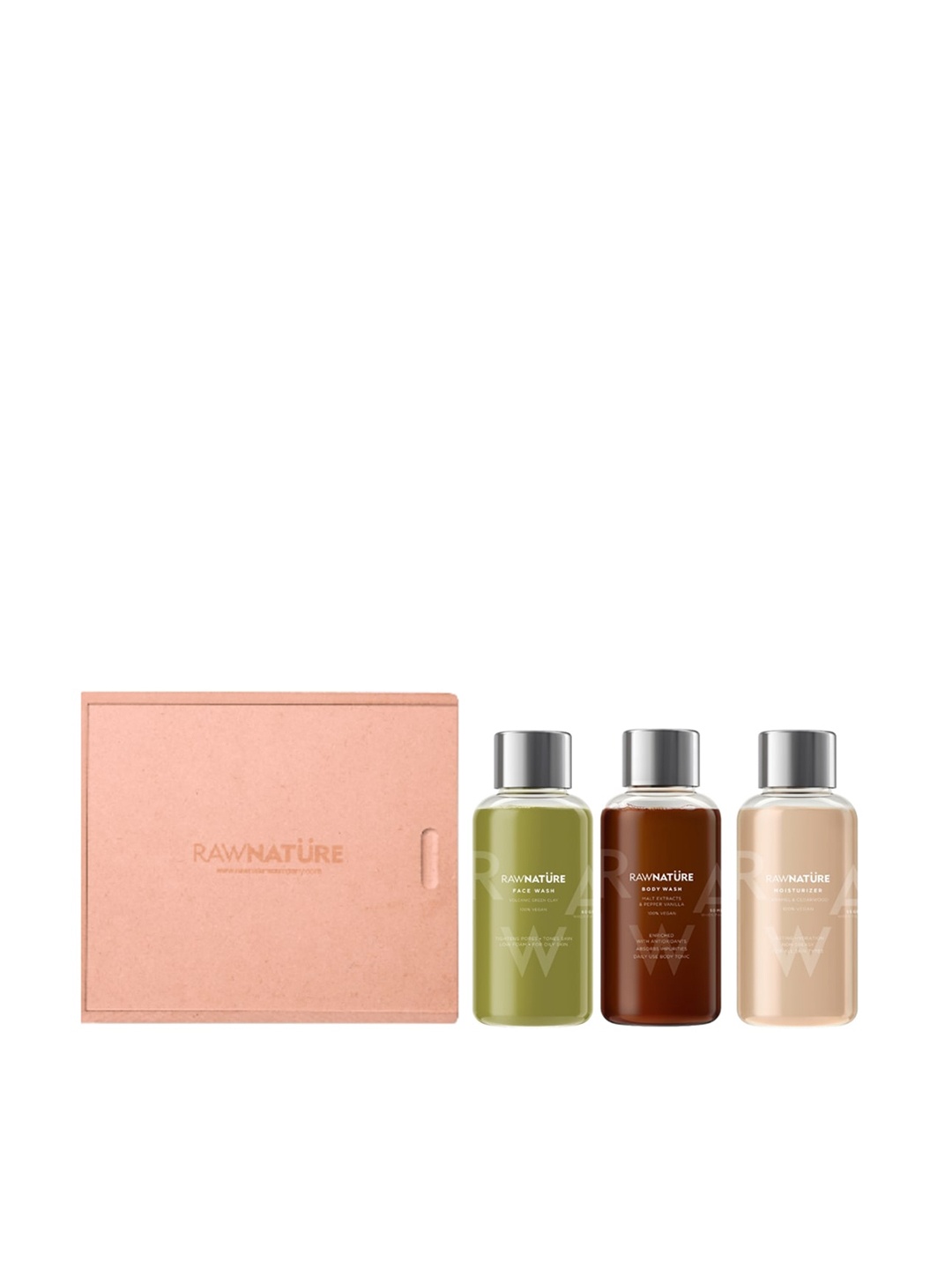 

RAWNATURE Set Of 3 Travel Kit, Green