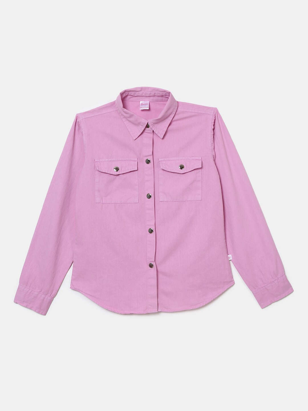 

V-Mart Girls Purple Casual Shirt