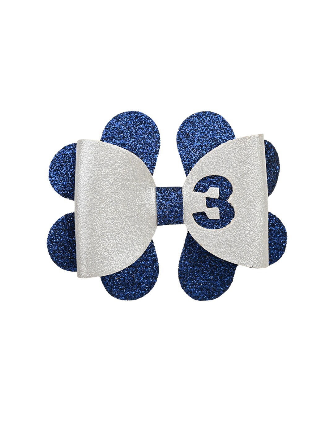 

Aye Candy Girls Silver-Toned & Blue Alligator Hair Clip