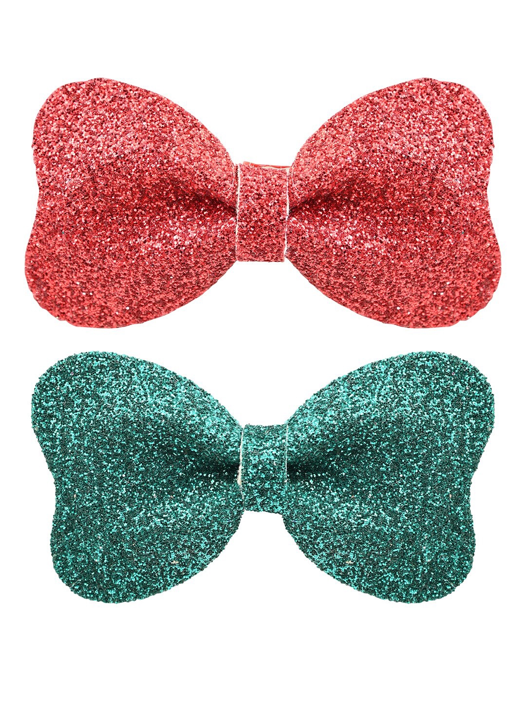 

Aye Candy Girls Red & Green Set of 2 Alligator Hair Clip