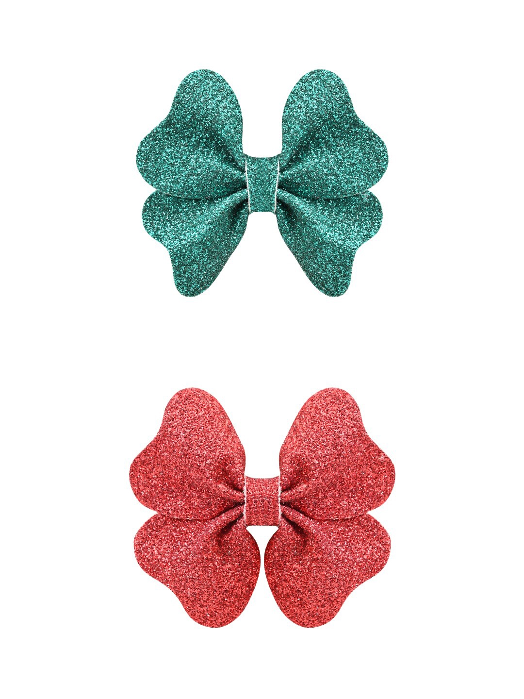 

Aye Candy Girls Red & Green Set of 2 Alligator Hair Clip
