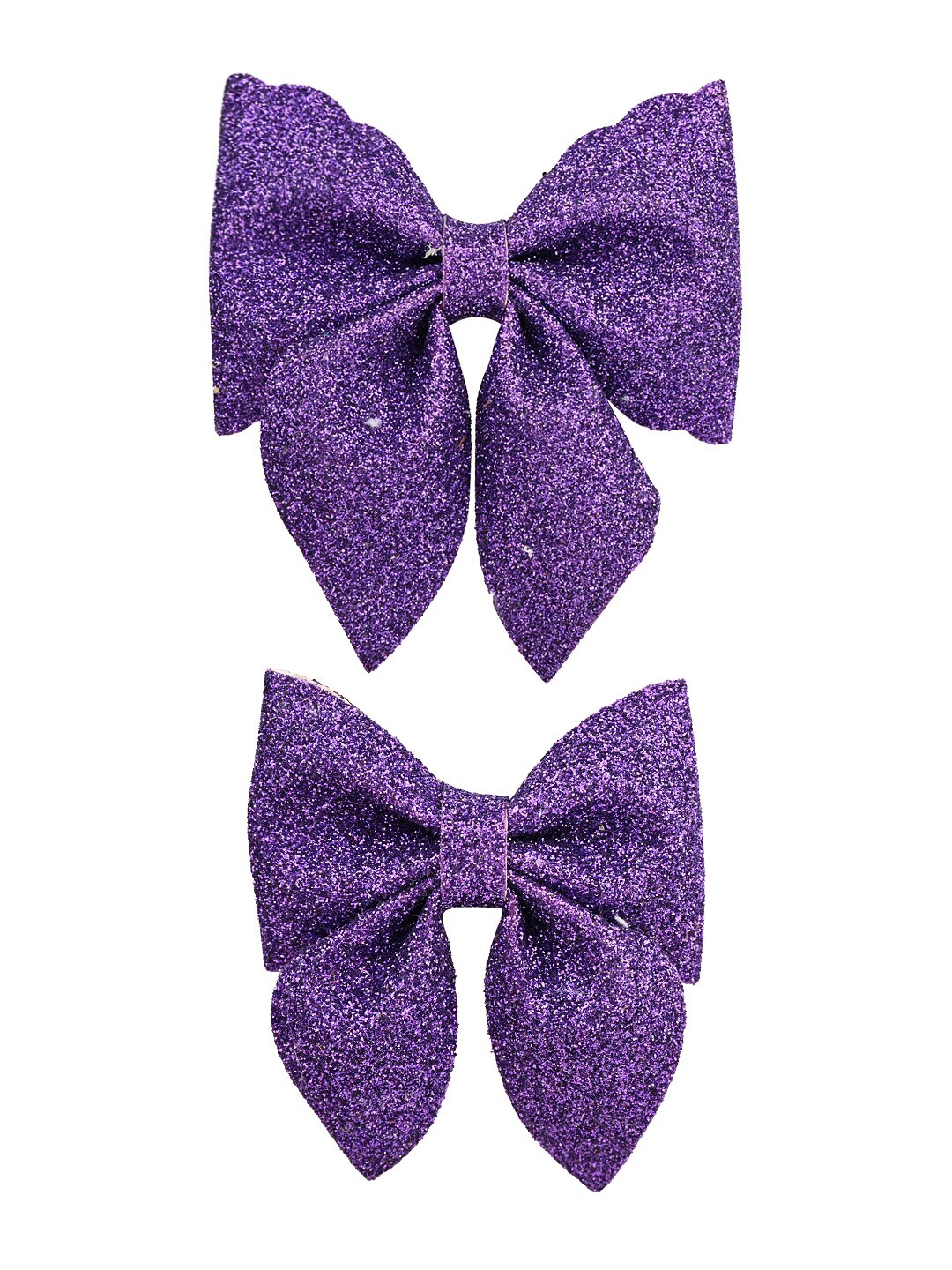 

Aye Candy Girls Set of 2 Purple & White Alligator Hair Clip