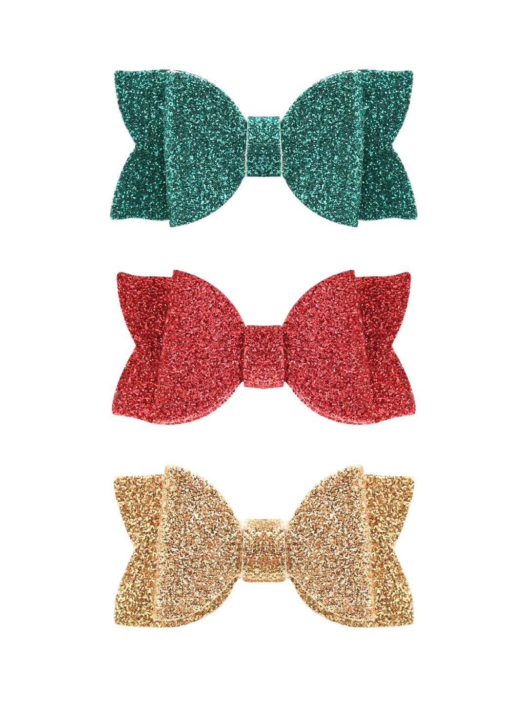 

Aye Candy Girls Red & Green Set of 3 Alligator Hair Clip