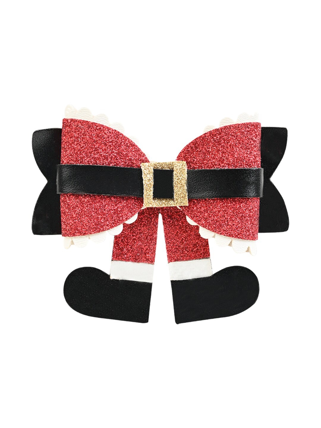

Aye Candy Girls Red & Black Alligator Hair Clip
