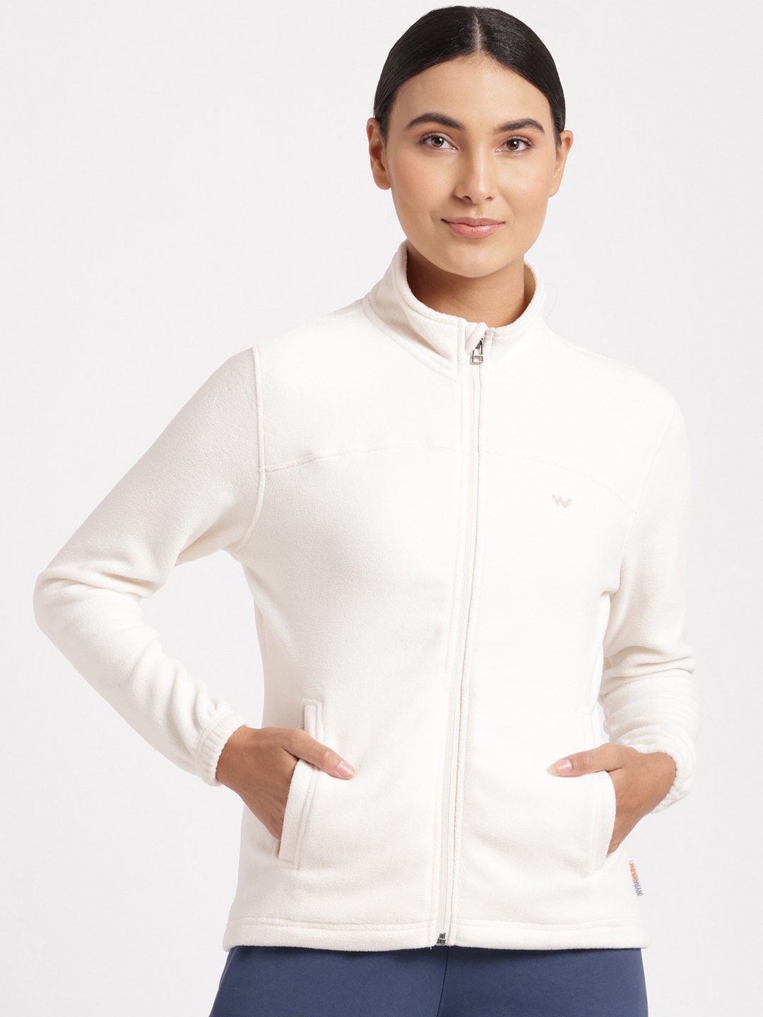 

Wildcraft Women White Water Resistant Running Tailored Jacket