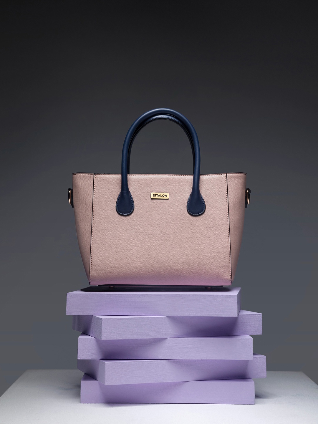 

ESTALON Pink Shopper Handheld Bag
