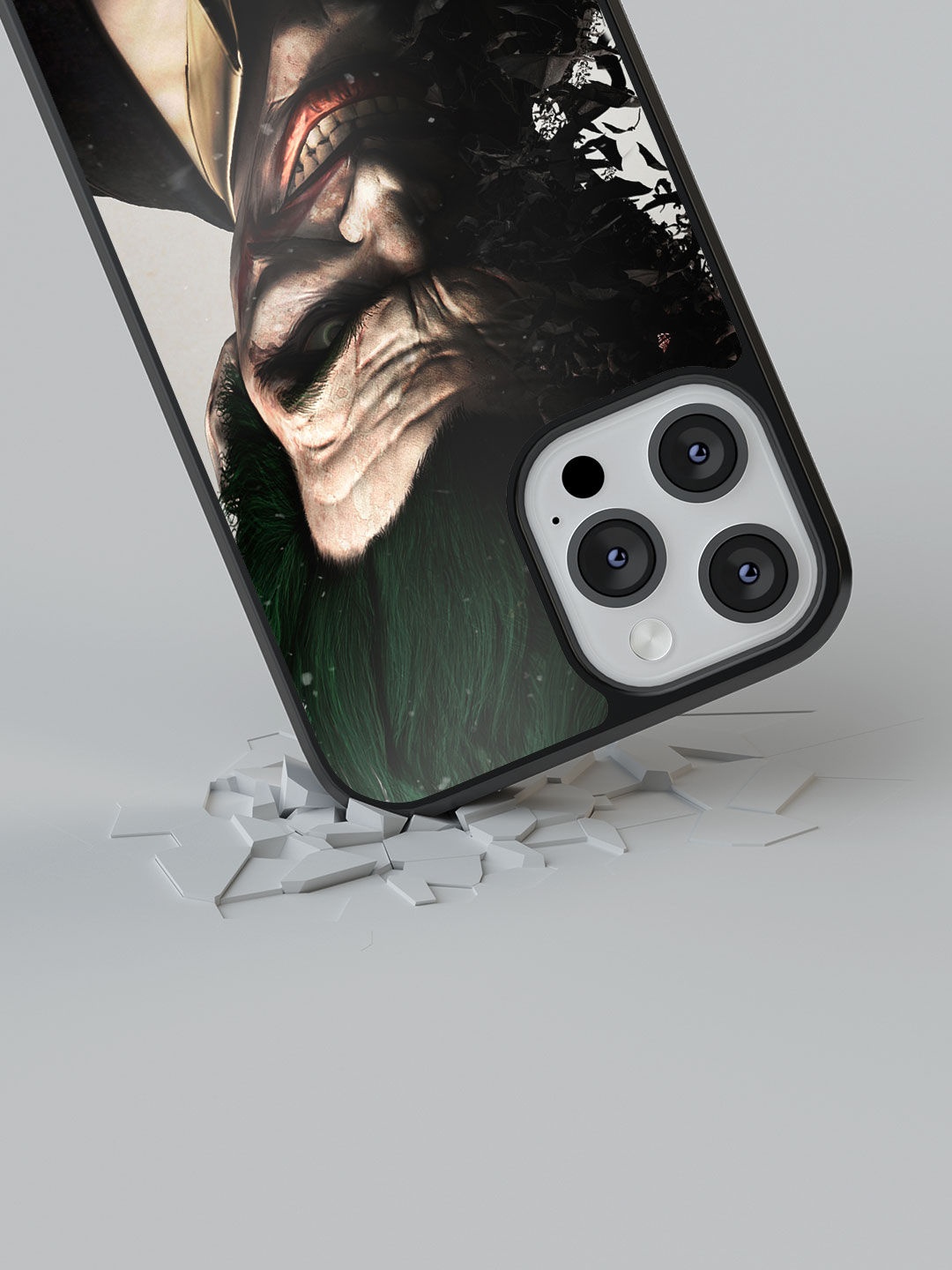 

macmerise Black Joker Withers Printed iPhone 13 Pro Max Bumper Case