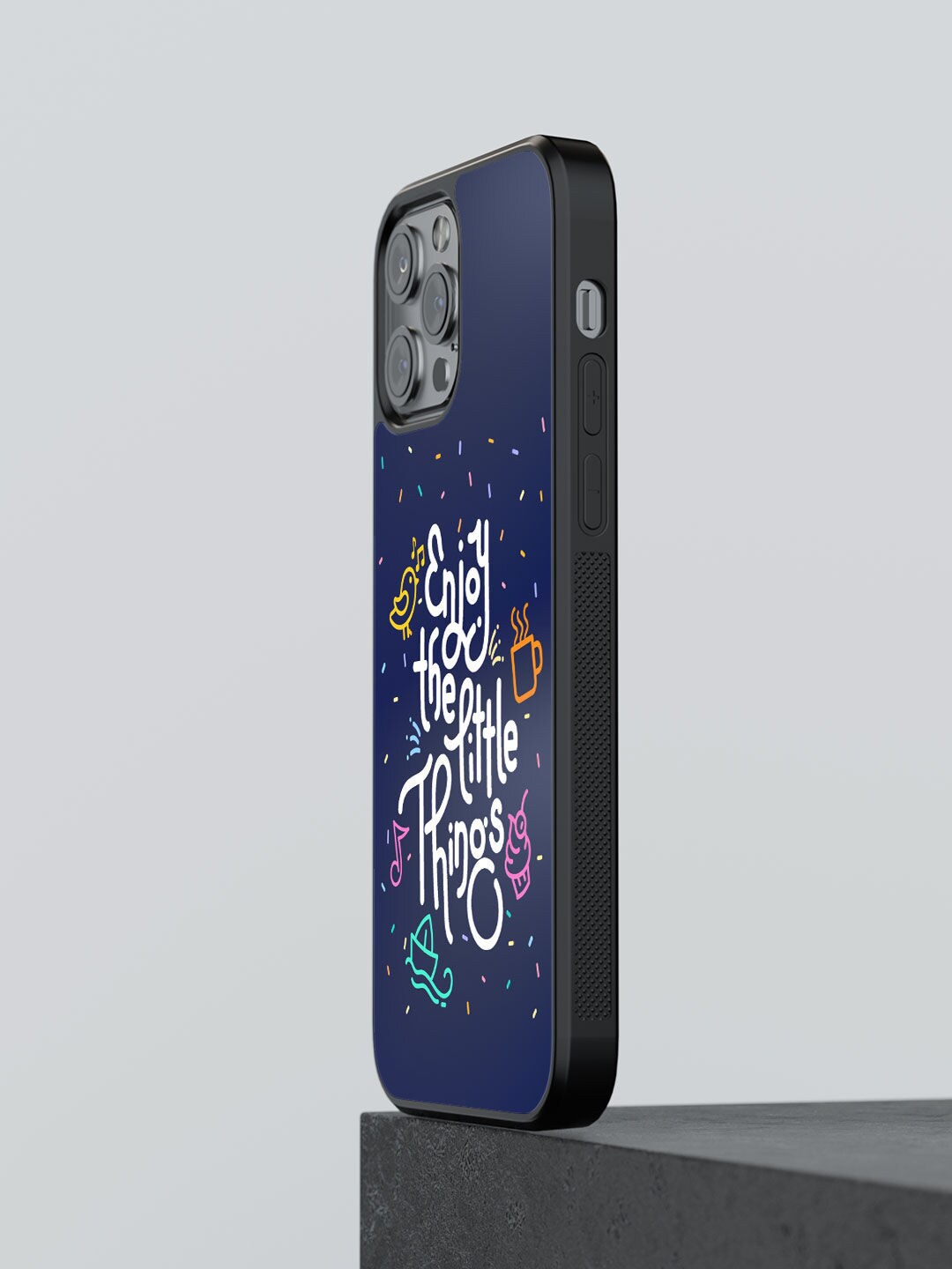 

macmerise Blue & White Printed iPhone 13 Pro Max Phone Covers