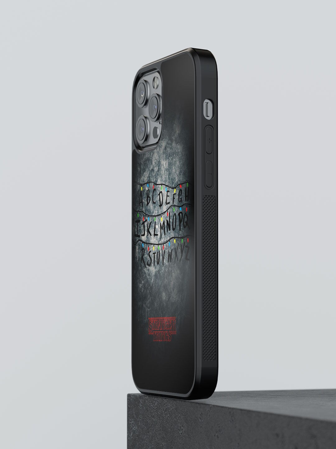 

macmerise Black & Grey I am right here Design iPhone 13 Pro Max Back Case