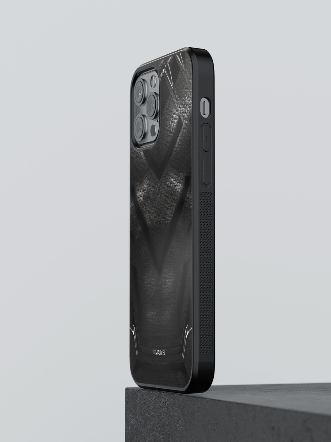 

macmerise Black Textured iPhone 13 Pro Phone Covers