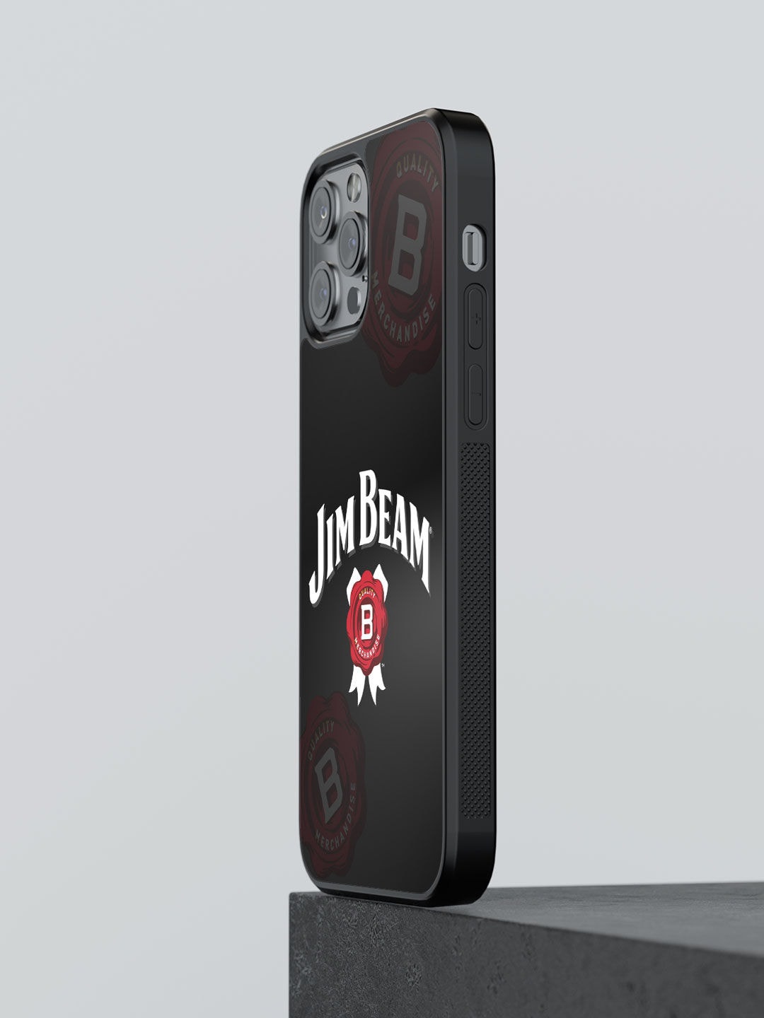 

macmerise Black Jim Beam Classic Design iPhone 13 Pro Max Bumper Phone Back Case