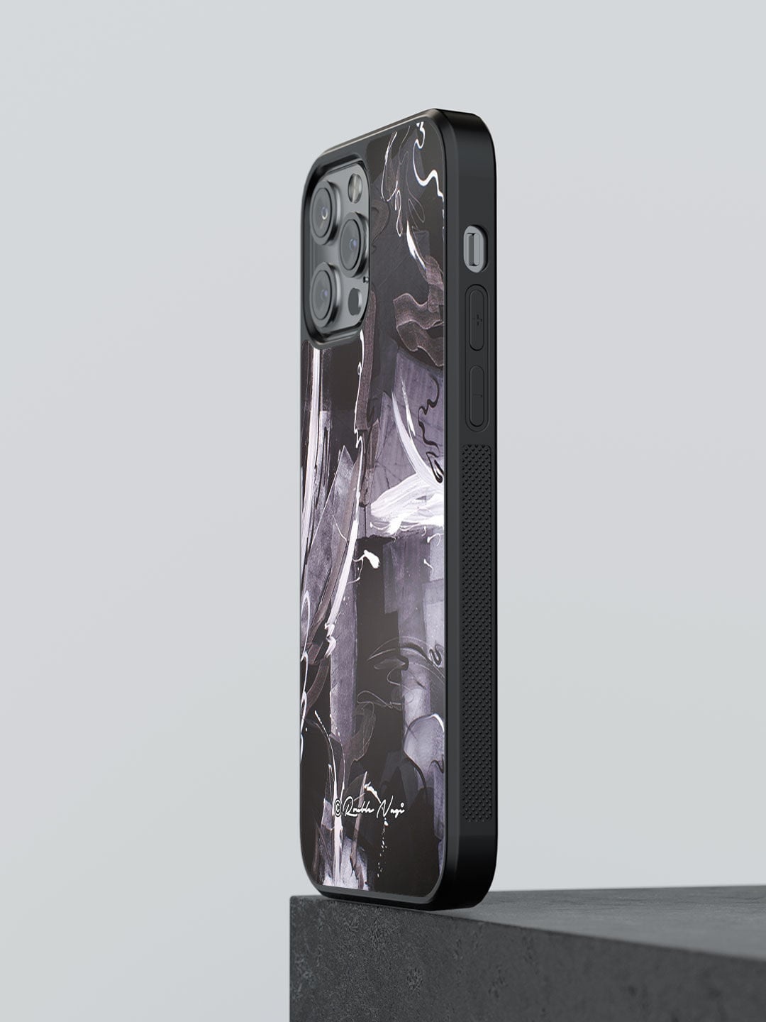 

macmerise Black & White Printed Flashback Design iPhone 13 Pro Max Phone Back Case