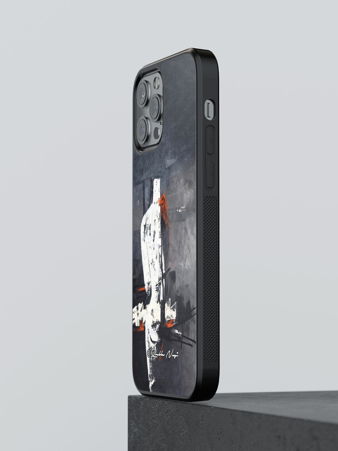 

macmerise Black New Open World Printed iPhone 13 Pro Bumper Case