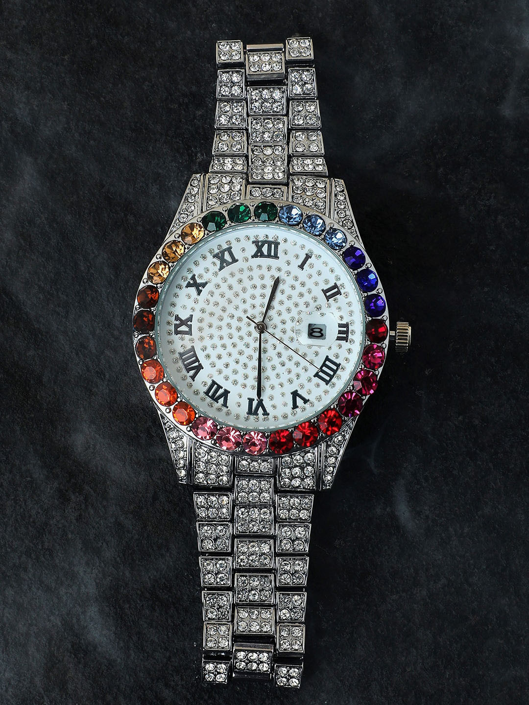 

HAUTE SAUCE by Campus Sutra Women White Straps Watch AW22_HSWC1005-Silver
