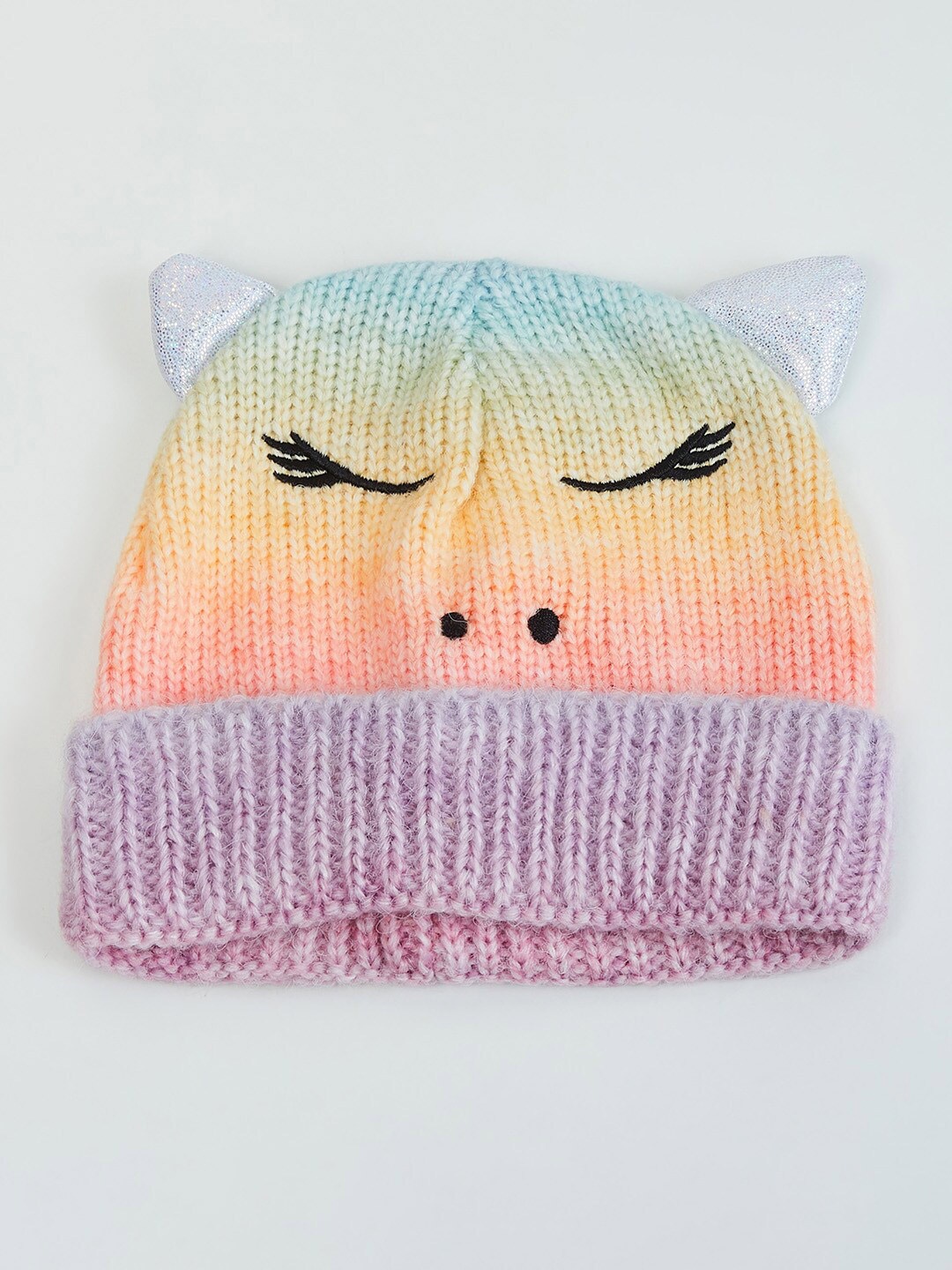 

max Women Lavender & Blue Beanie