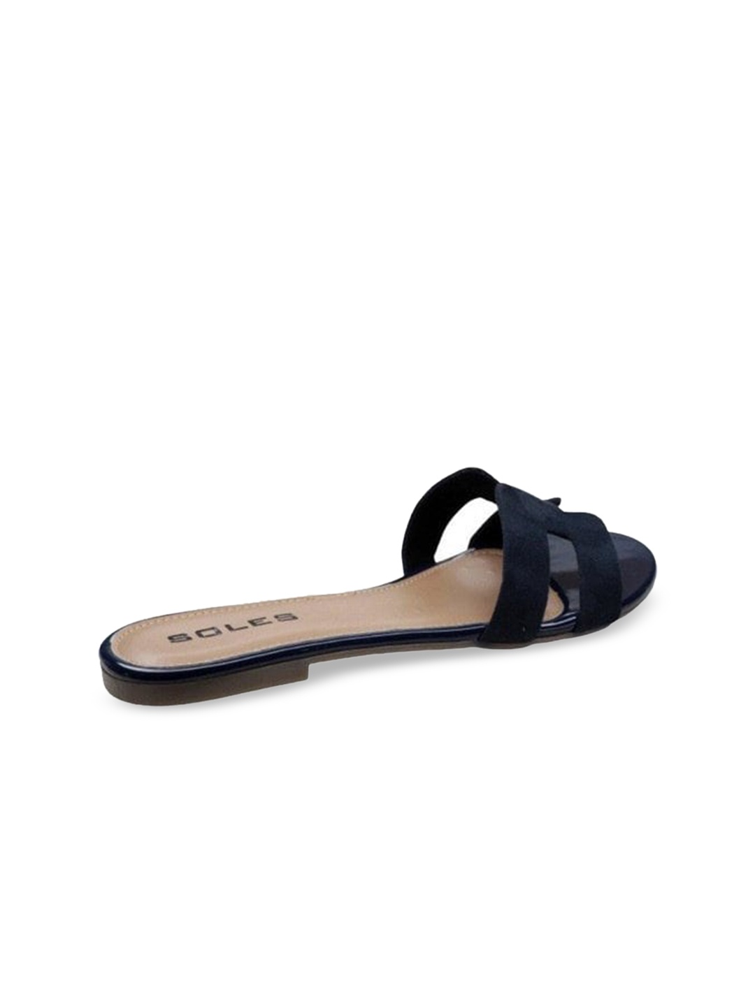 

SOLES Women Blue Open Toe Flats