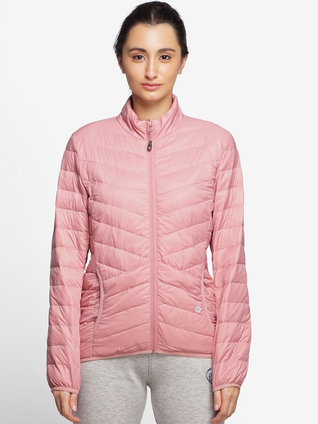 

Wildcraft Women Pink Water Resistant Padded Jacket