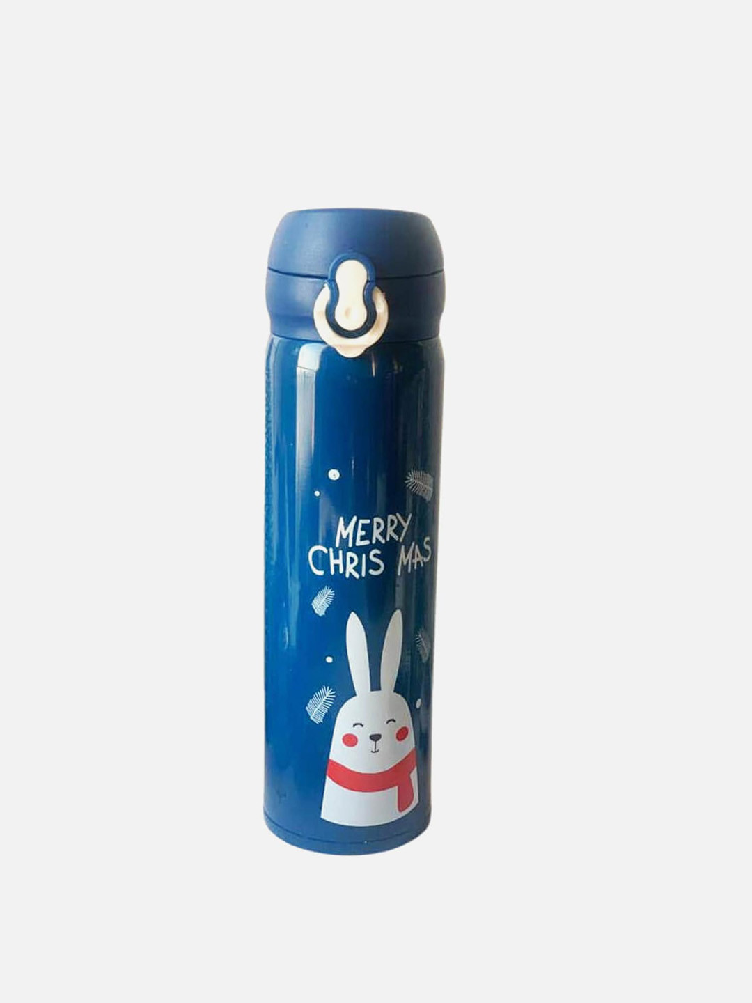 

Little Surprise Box LLP Blue Printed Stainless Steel Vaccum Flask Bottle 450 ml