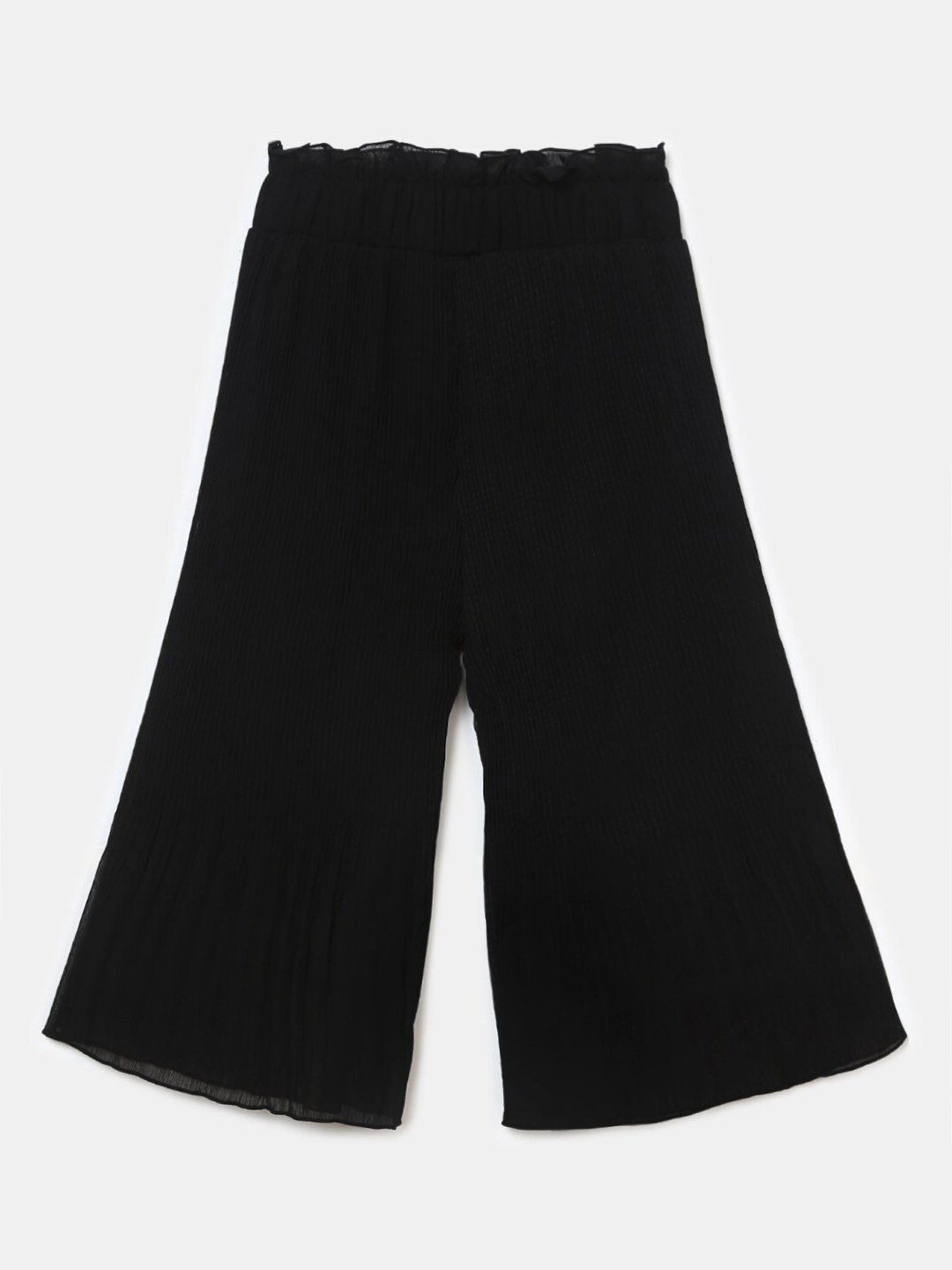 

V-Mart Girls Black Solid Harem Pants