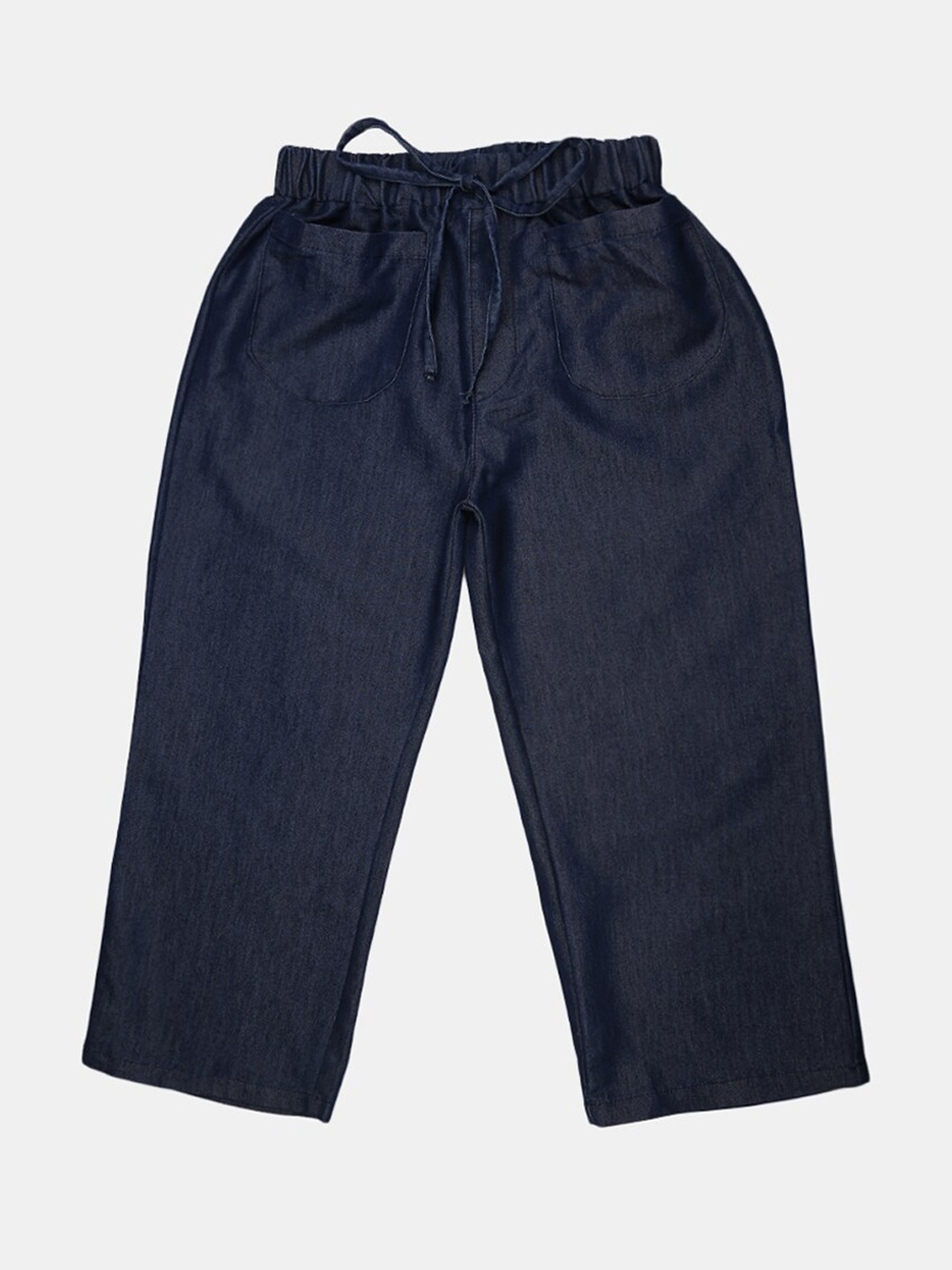 

V-Mart Girls Blue Loose Fit Trousers