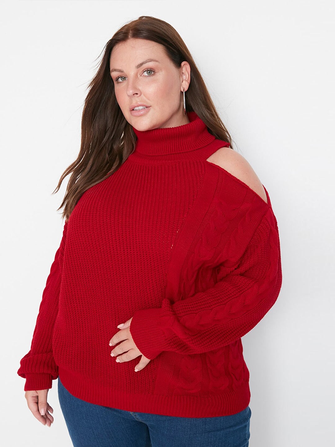 

Trendyol Women Red Pullover
