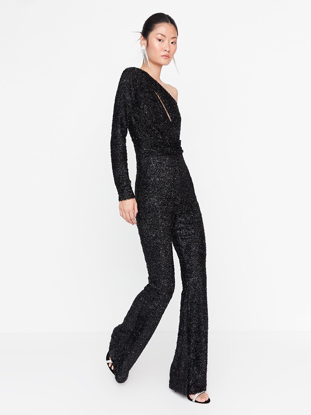 

Trendyol Women Black Basic Jumpsuit