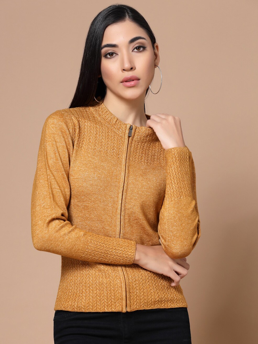 

Wool Trees Women Mustard Cardigan