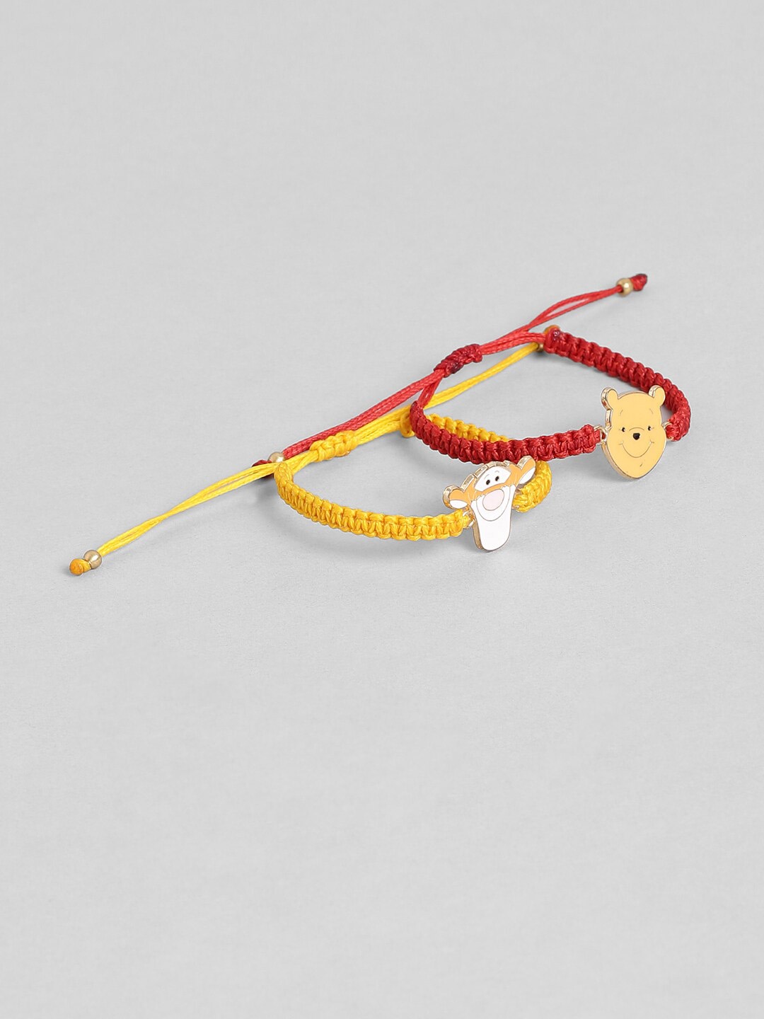 

EL REGALO Kids Yellow & Red Pack Of 2 Charm Bracelet