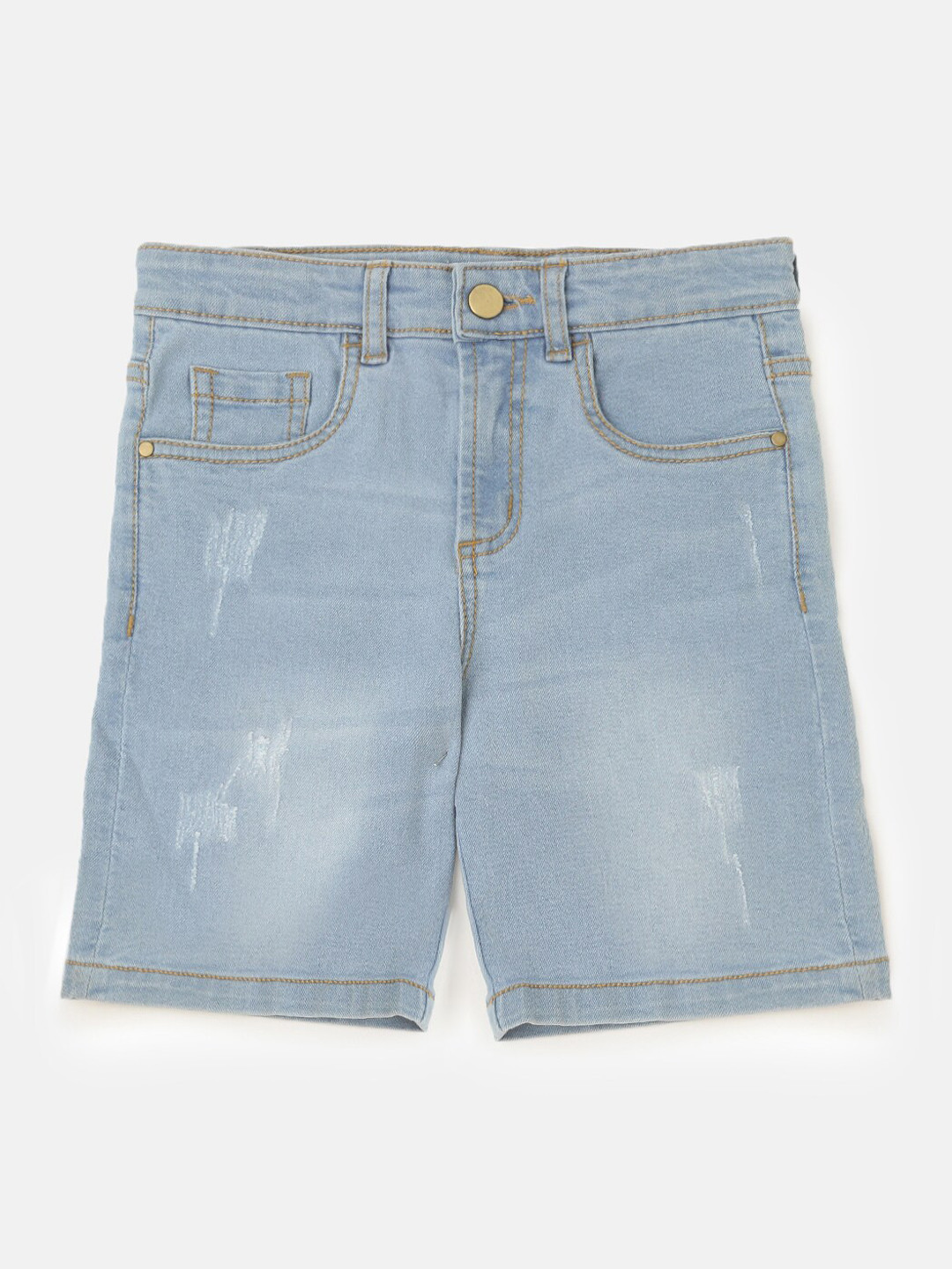 

PIPIN Boys Blue Cotton Denim Shorts