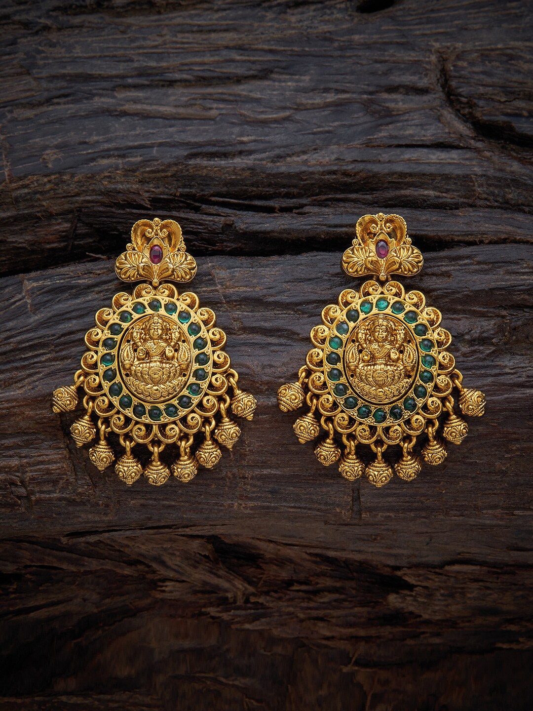 

Kushal's Fashion Jewellery Classic Drop Earrings, Gold