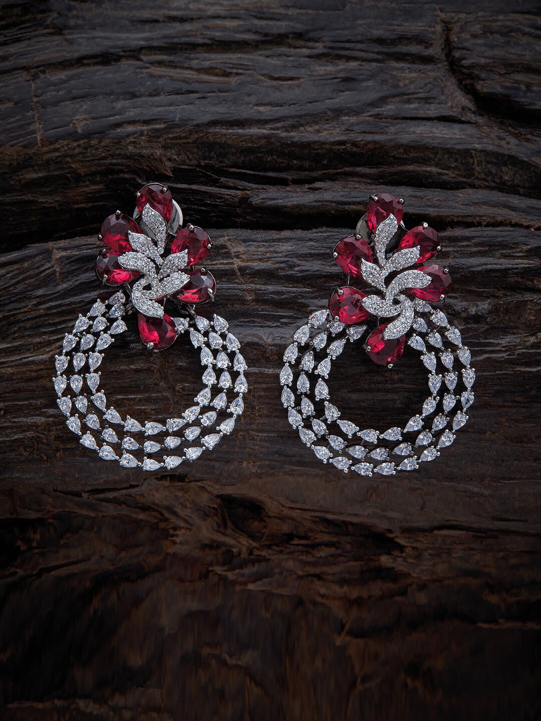 

Kushal's Fashion Jewellery Green Circular Studs Earrings