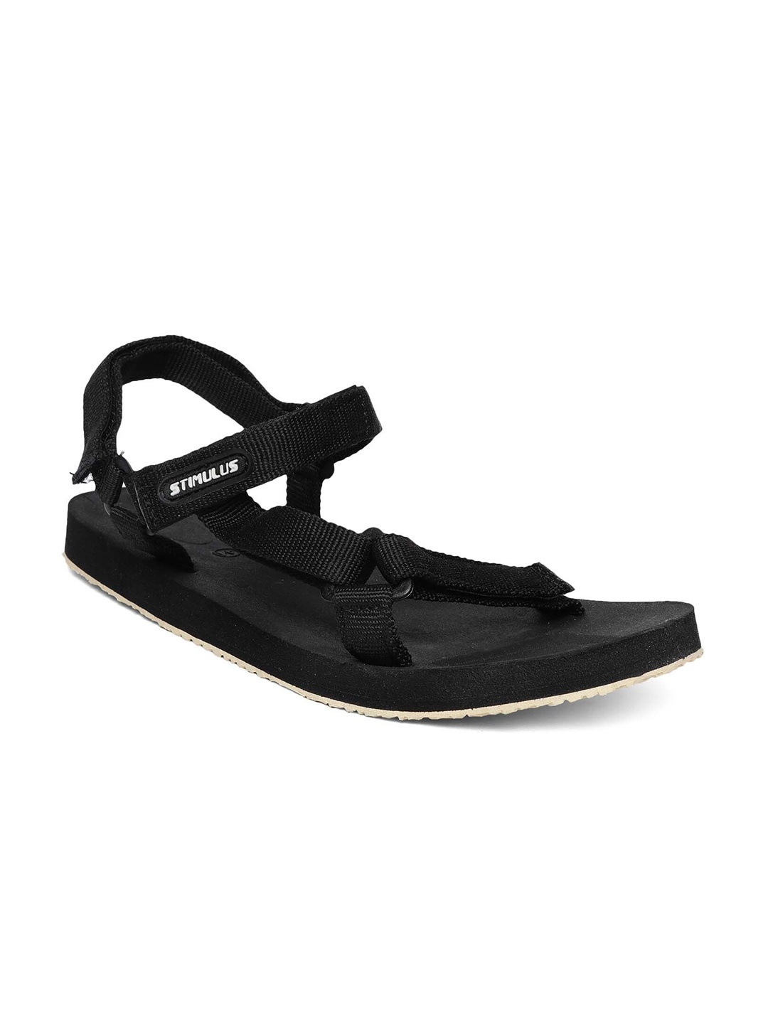 

Paragon Men Black Comfort Sandals