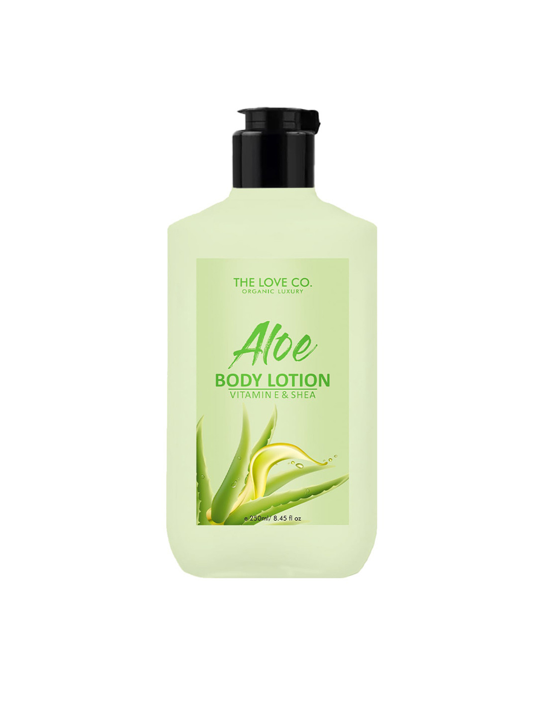 

THE LOVE CO. Aloe with Vitamin E & Shea Body Lotion 250ml, White
