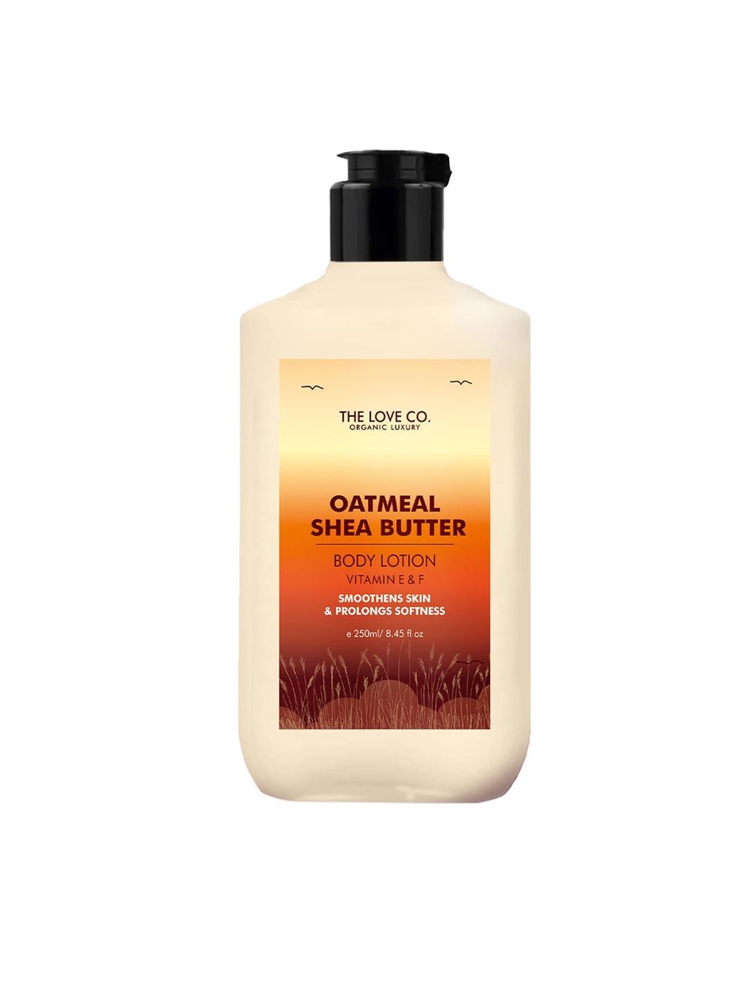 

THE LOVE CO. Oatmeal Shea Butter Vitamins E & F Body Lotion 250ml, White