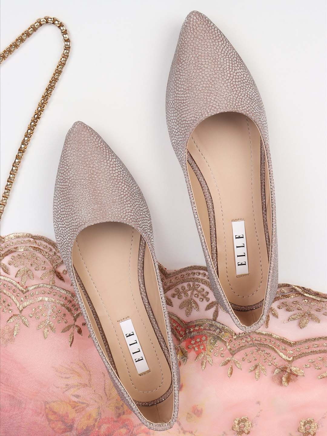 

ELLE Women Pink Ballerinas Flats