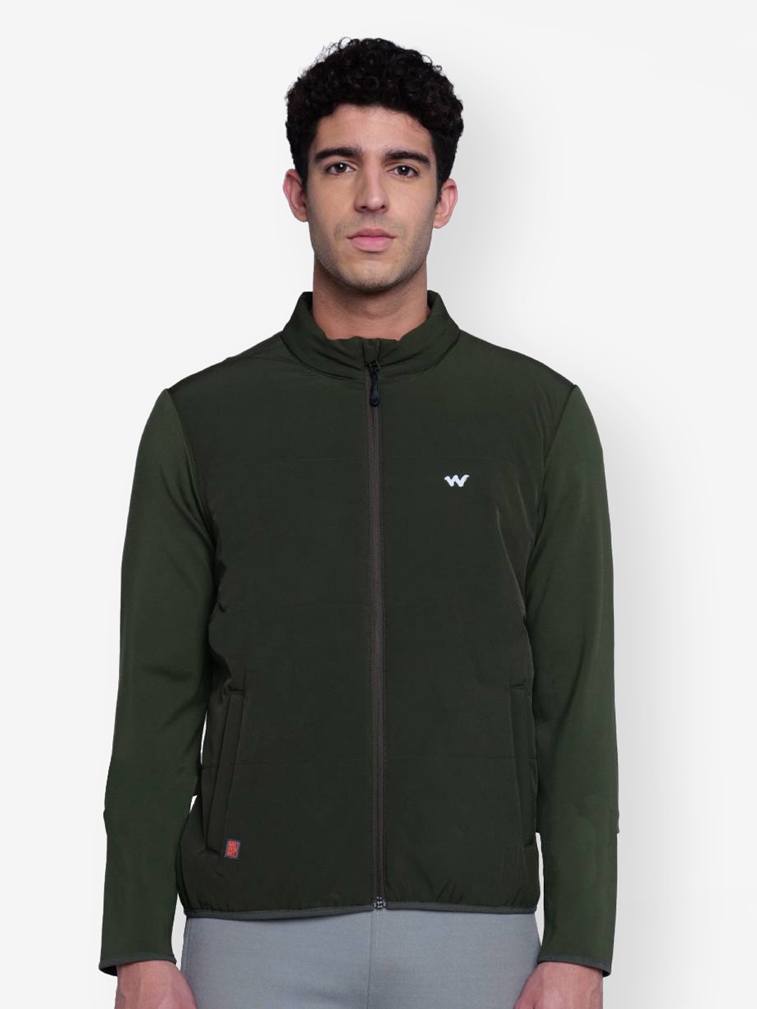 

Wildcraft Men Olive Green Water Resistant Outdoor Sporty Jacket
