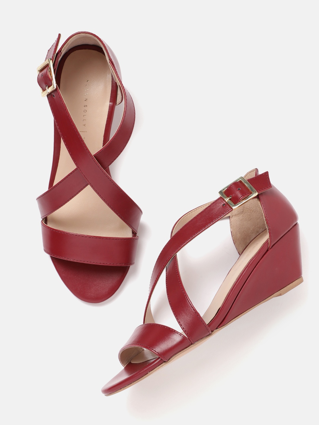 

Allen Solly Women Wedge Heels, Maroon