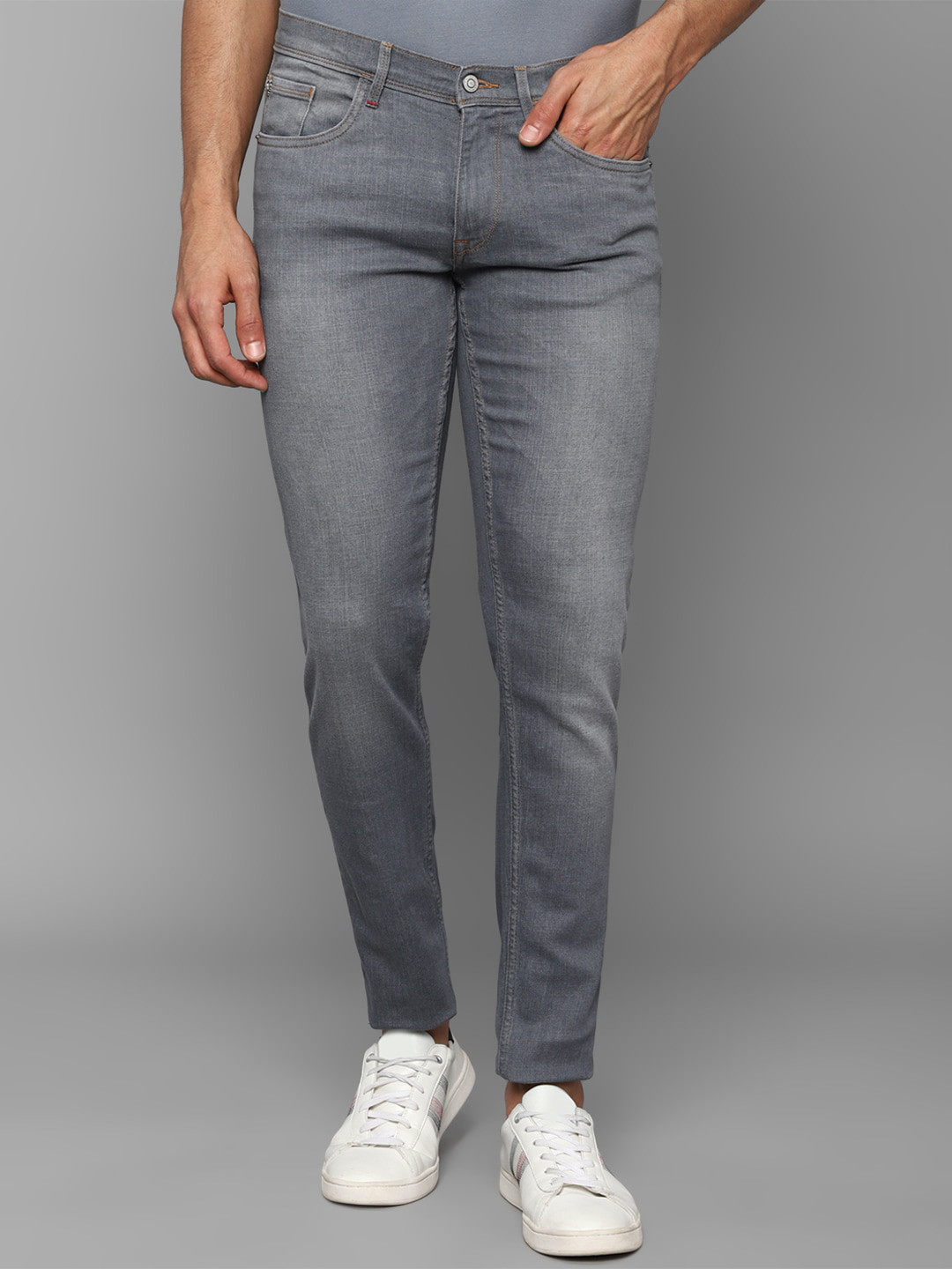 

Allen Solly Sport Men Grey Skinny Fit Light Fade Jeans
