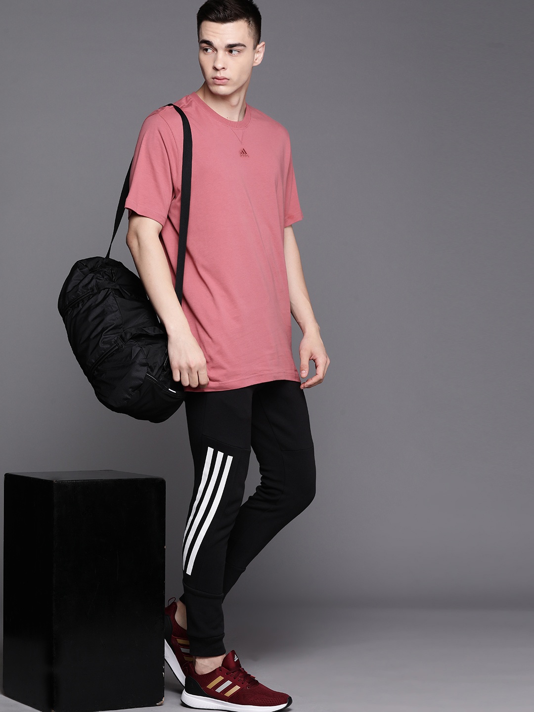 

ADIDAS All Szn Pure Cotton Oversized T-shirt, Pink