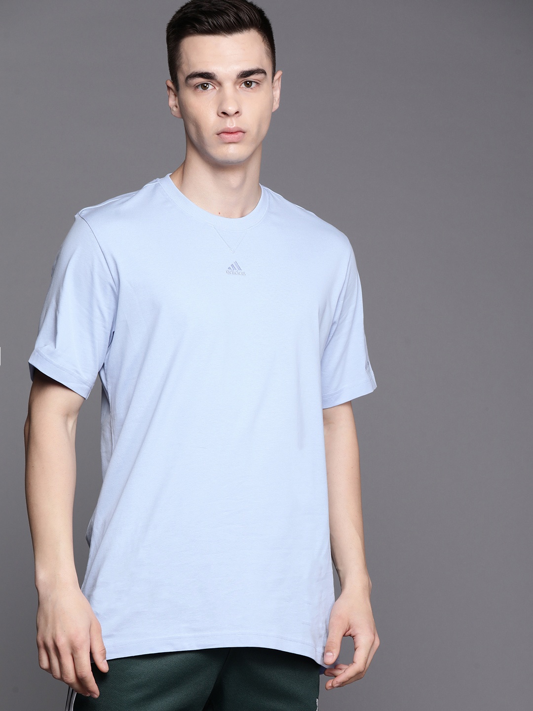 

ADIDAS All Szn Pure Cotton Oversized T-shirt, Blue