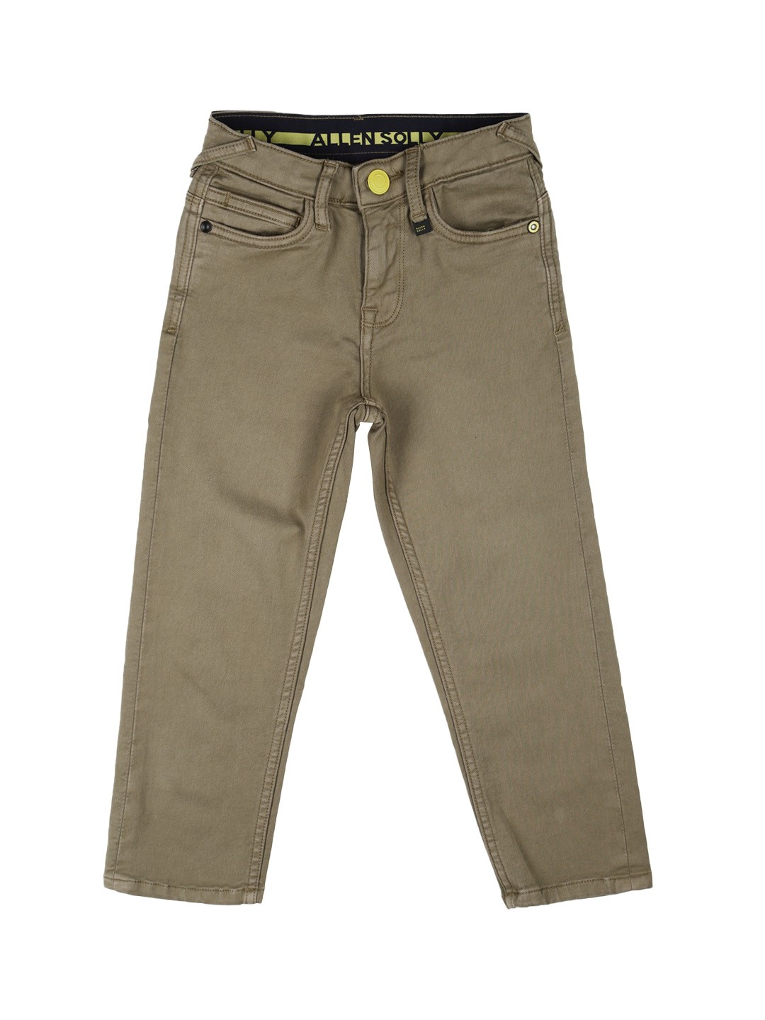 

Allen Solly Junior Boys Brown Slim Fit Jeans
