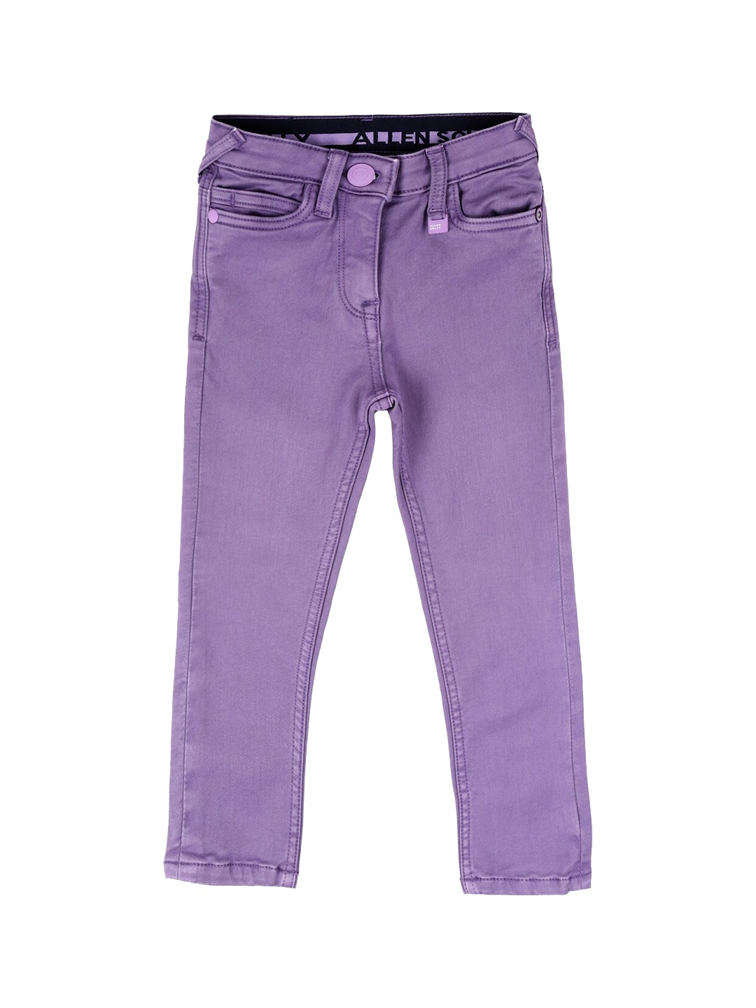 

Allen Solly Junior Girls Purple Slim Fit Jeans