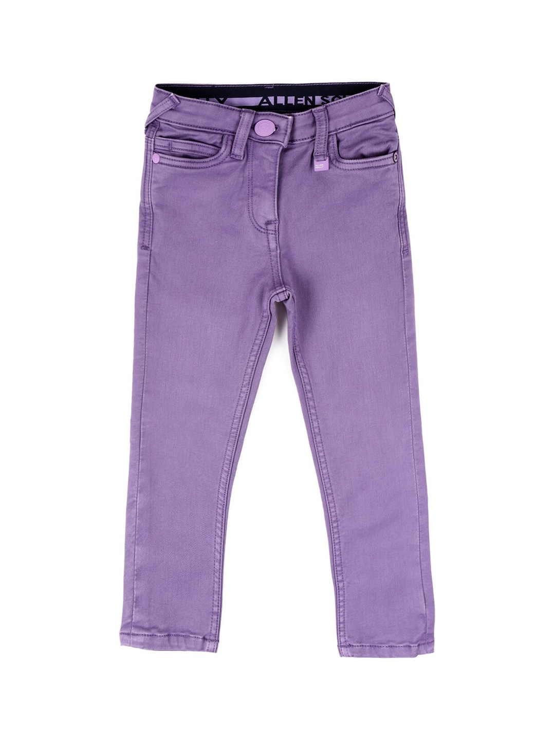 

Allen Solly Junior Girls Purple Slim Fit Jeans