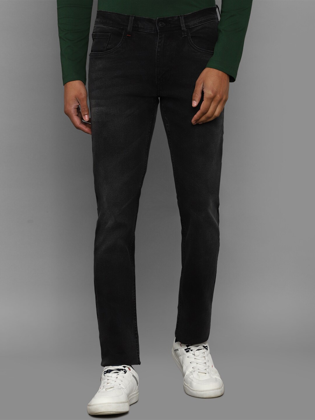 

Allen Solly Men Black Skinny Fit Jeans
