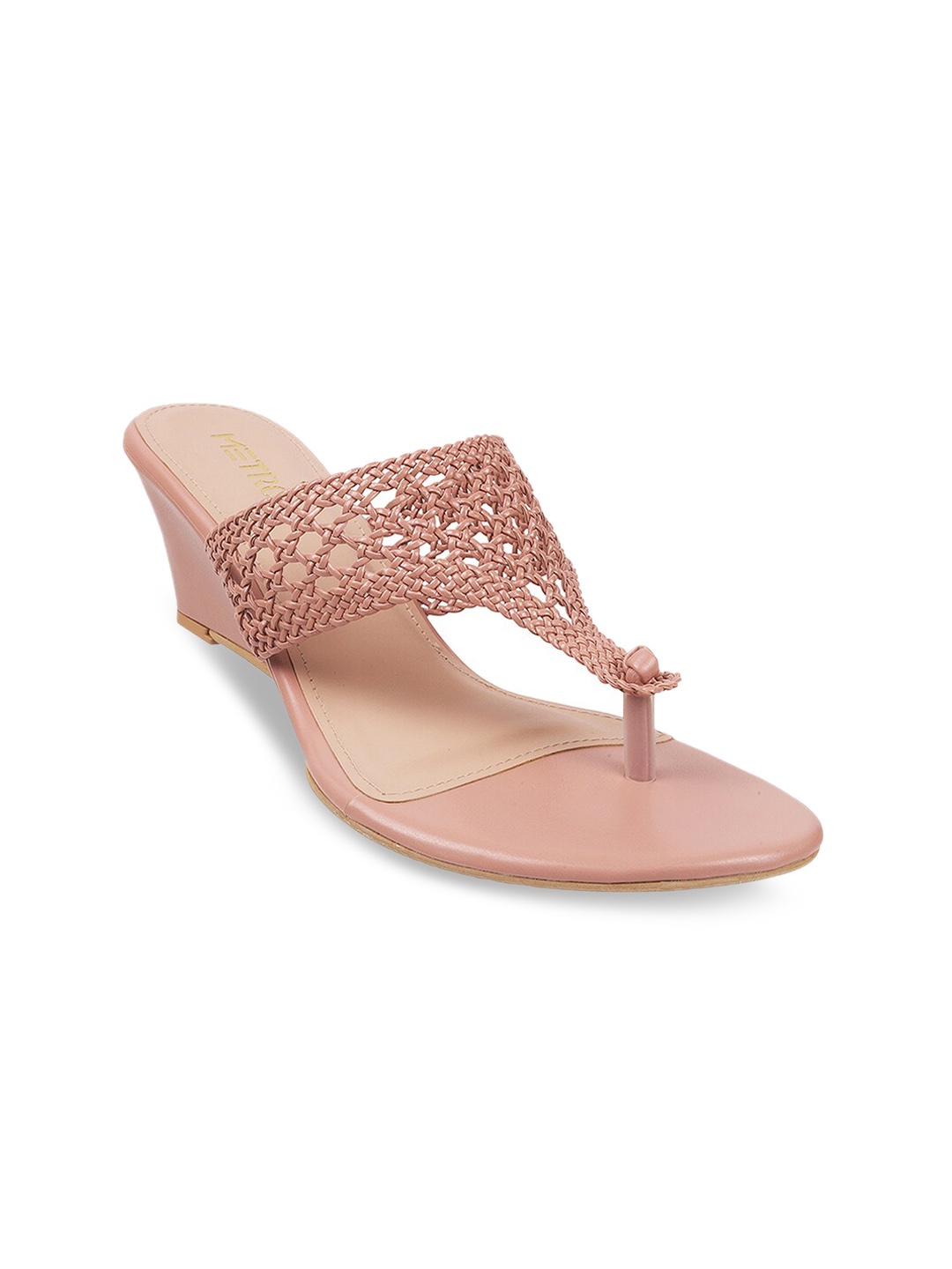 

Metro Women Pink Wedge Heels