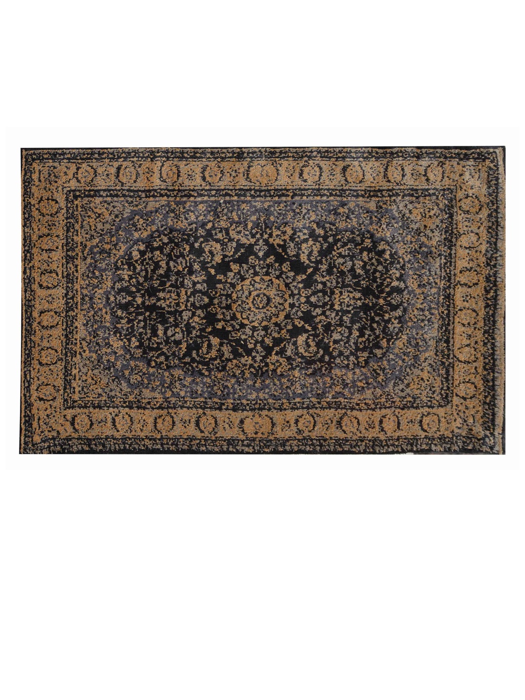 

PRESTO Black Printed Anti-Skid Carpet