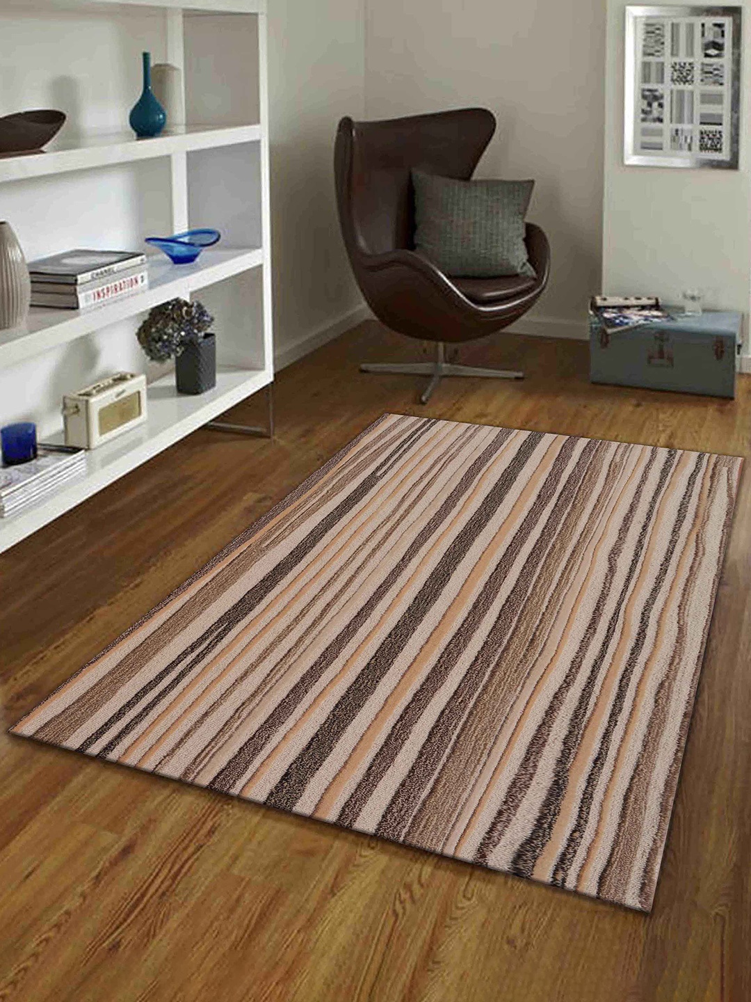 

PRESTO Beige Striped Carpets