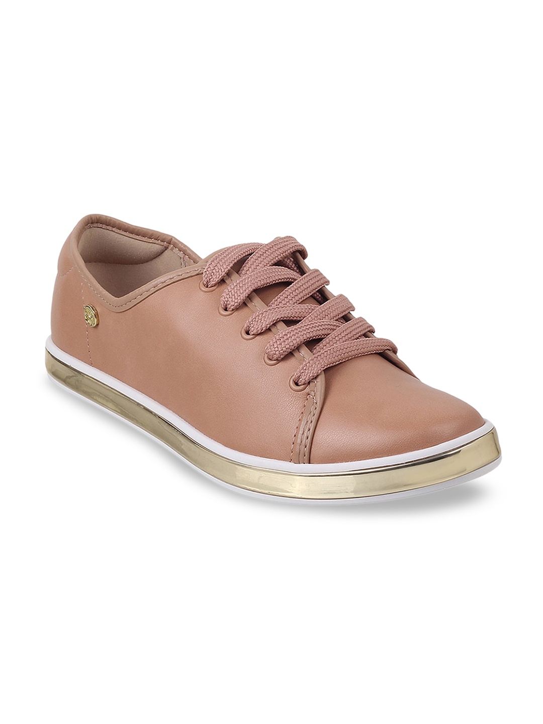 

Mochi Women Beige Sneakers