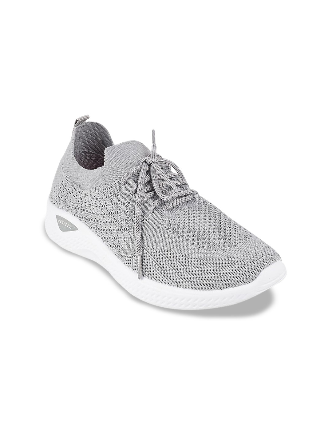 

WALKWAY by Metro Women Grey Woven Design Sneakers