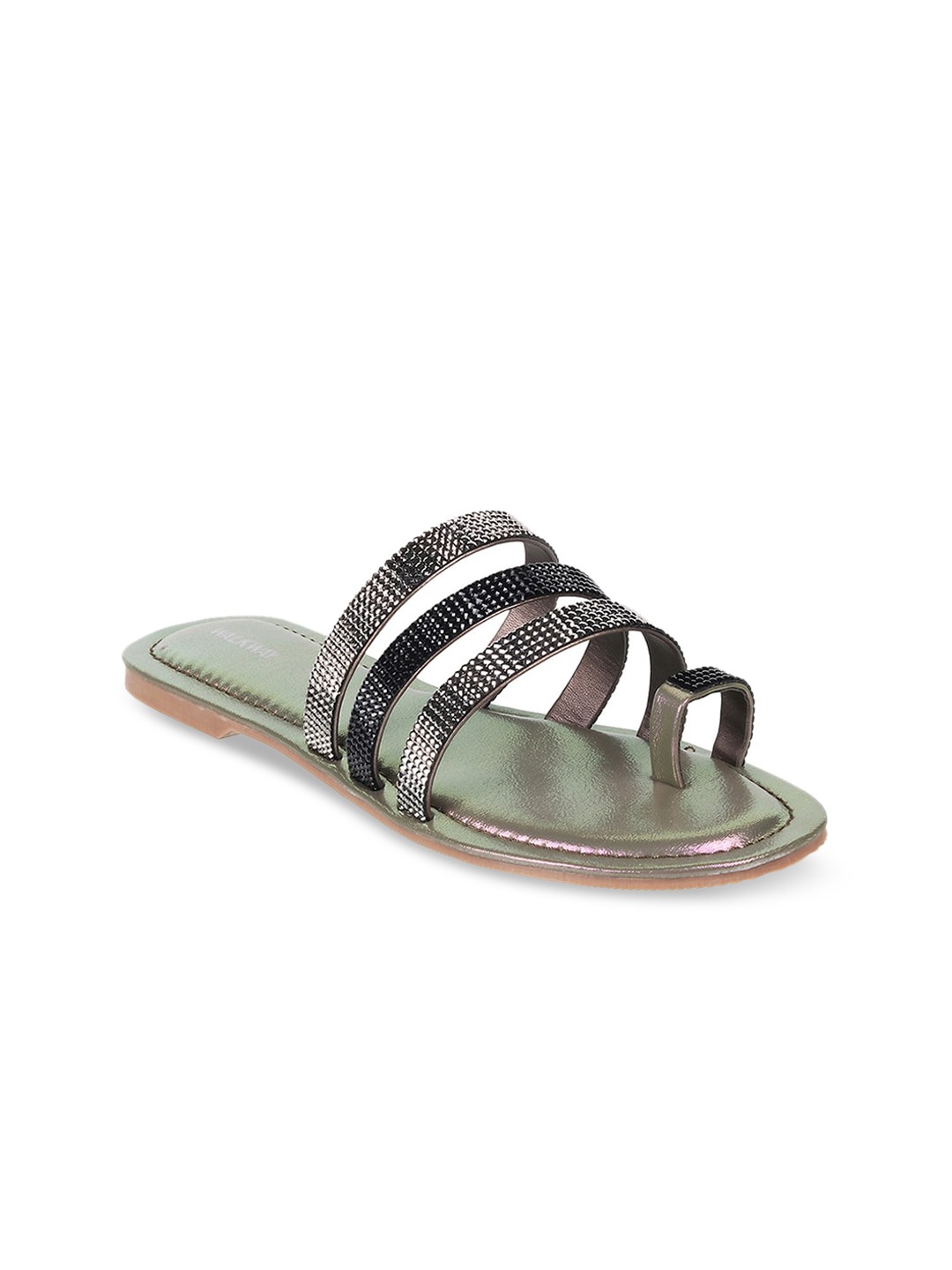 

WALKWAY by Metro Women Grey One Toe Flats